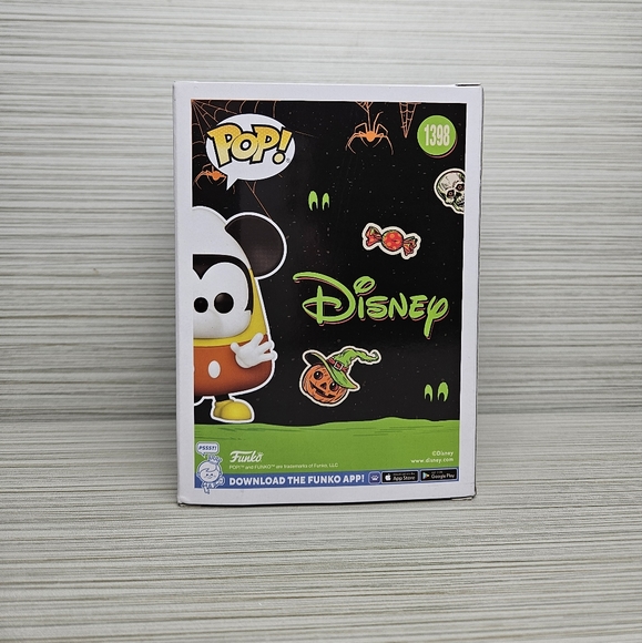 Funko Disney Mickey Mouse Candy Corn Costume Hot Topic #1398, NEW - Picture 4 of 6